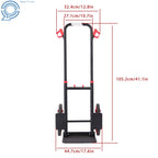 Folding Stair Climbing Hand Truck for All Vehicles (440lbs Capacity)