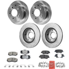 Brake Disc Rotors and Pads Kit for Kia Soul (2012–2013)