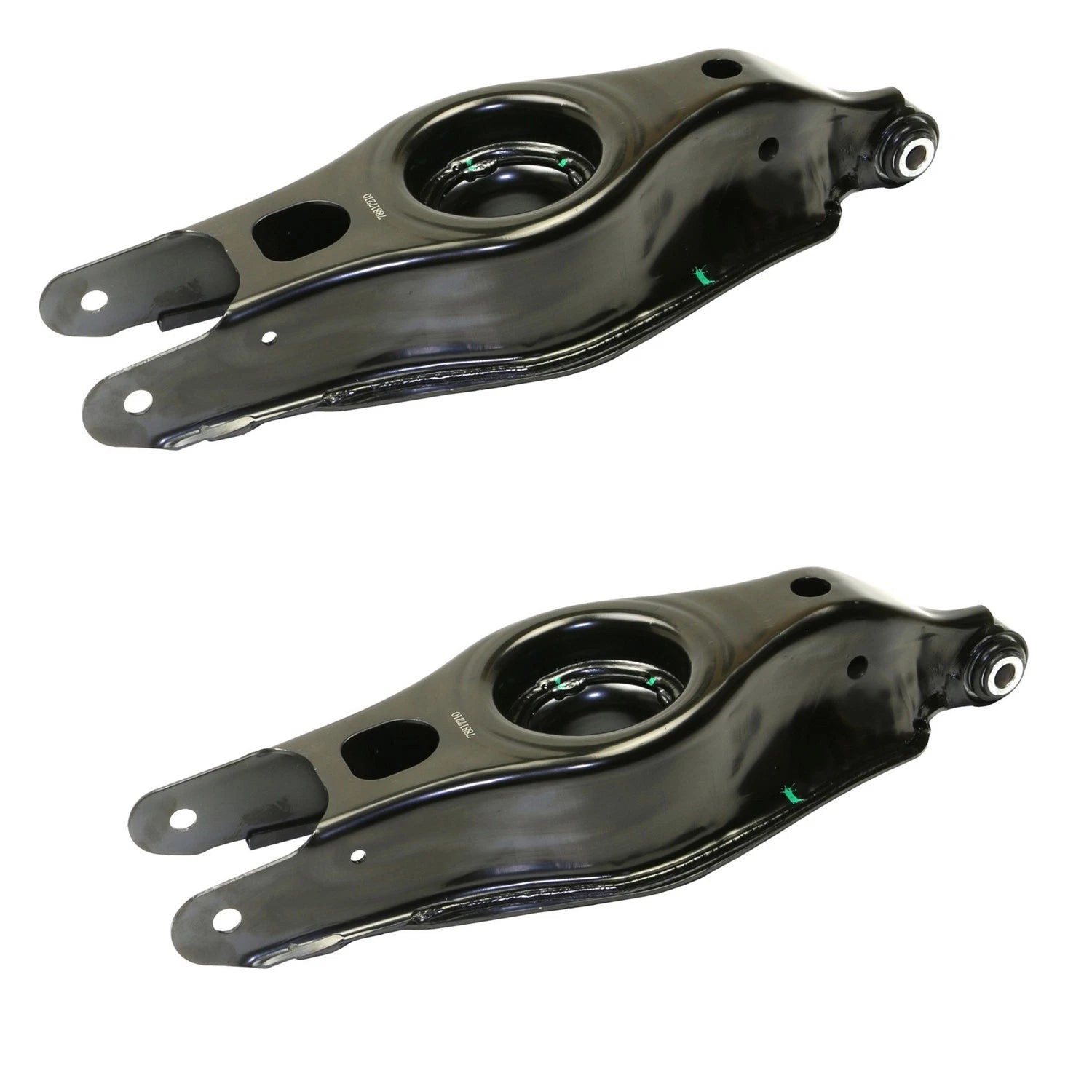 Set of 2 Rear Lower Center Suspension Control Arms for Chrysler 300, Dodge Charger, Magnum (2005–2010)