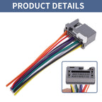 Car Stereo CD Player Wiring Harness Set of 1 for Honda Accord (2008–2017) 71-1729