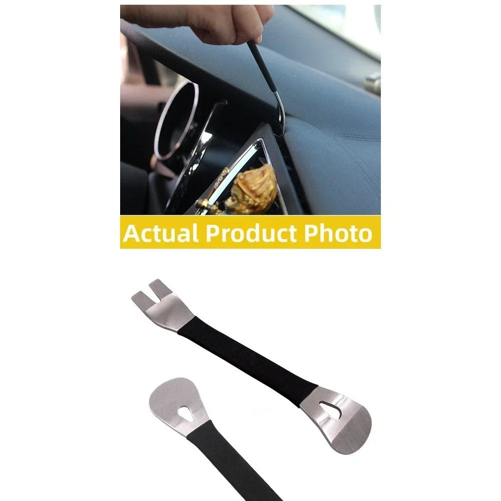 Metal U-Shaped Crowbar Tool for Car Audio Dash and Interior Panel Removal