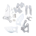 Front Rider Foot Pegs Footrests Bracket for Suzuki GSXR600 GSXR750 (2006–2010)