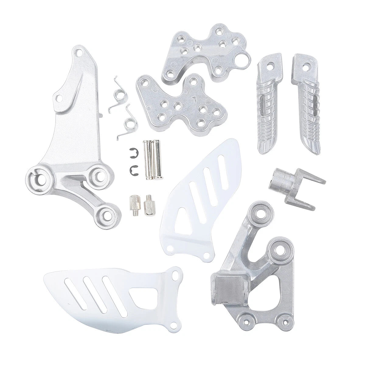 Front Rider Foot Pegs Footrests Bracket for Suzuki GSXR600 GSXR750 (2006–2010)