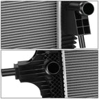 OE Style Aluminum Radiator DPI 13717 for Ford F250 F350 F450 F550 (2017–2022)