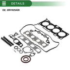 Cylinder Head Gasket Kit No. 2091025A00 for Hyundai G4KA (1 Set)