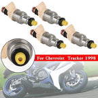 Set of 4 Fuel Injectors for Suzuki Sidekick Tracker X-90 (1996–1998) 15710-58B00 INP-470