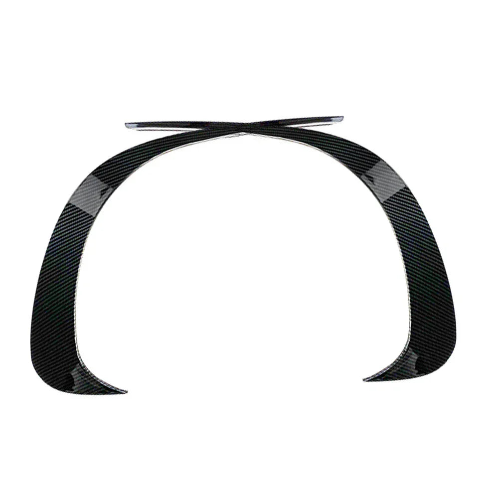 Black ABS Front Bumper Lip Splitter Spoiler for Mercedes C-Class (2022-2023)
