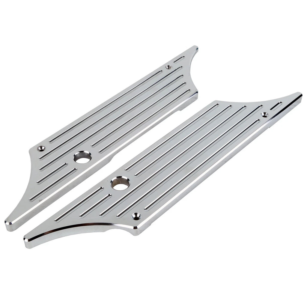 Chrome Saddle Bag Latch Cover for Harley Road King, Tour Glide (1993–2013)