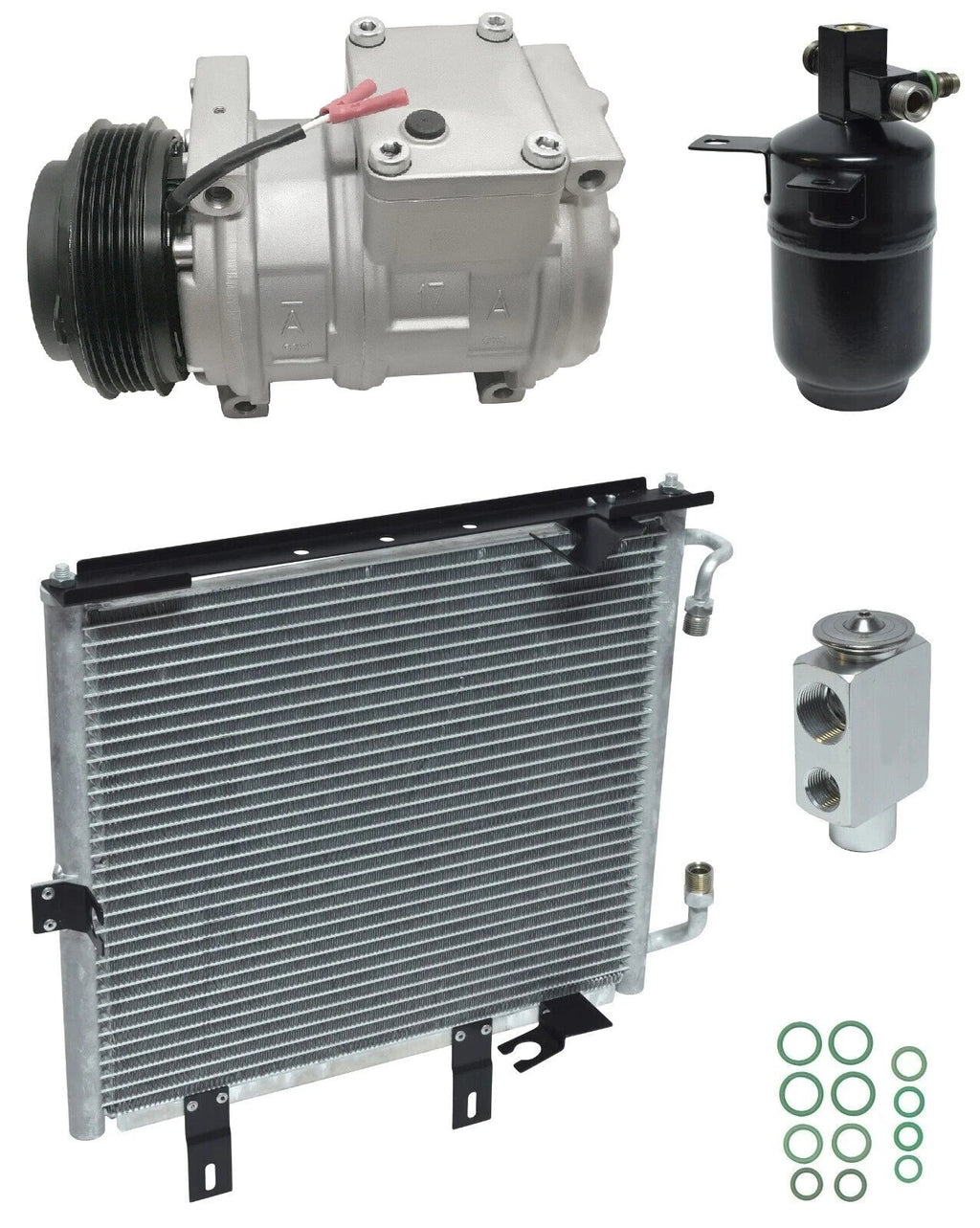 AC Compressor Kit With Condenser for BMW 325iX 2.5L (1990–1990)