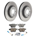 Rear Brake Kit 300mm Disc Rotors & Euro Pads for MB W205 S205 A205 (2015–2021)