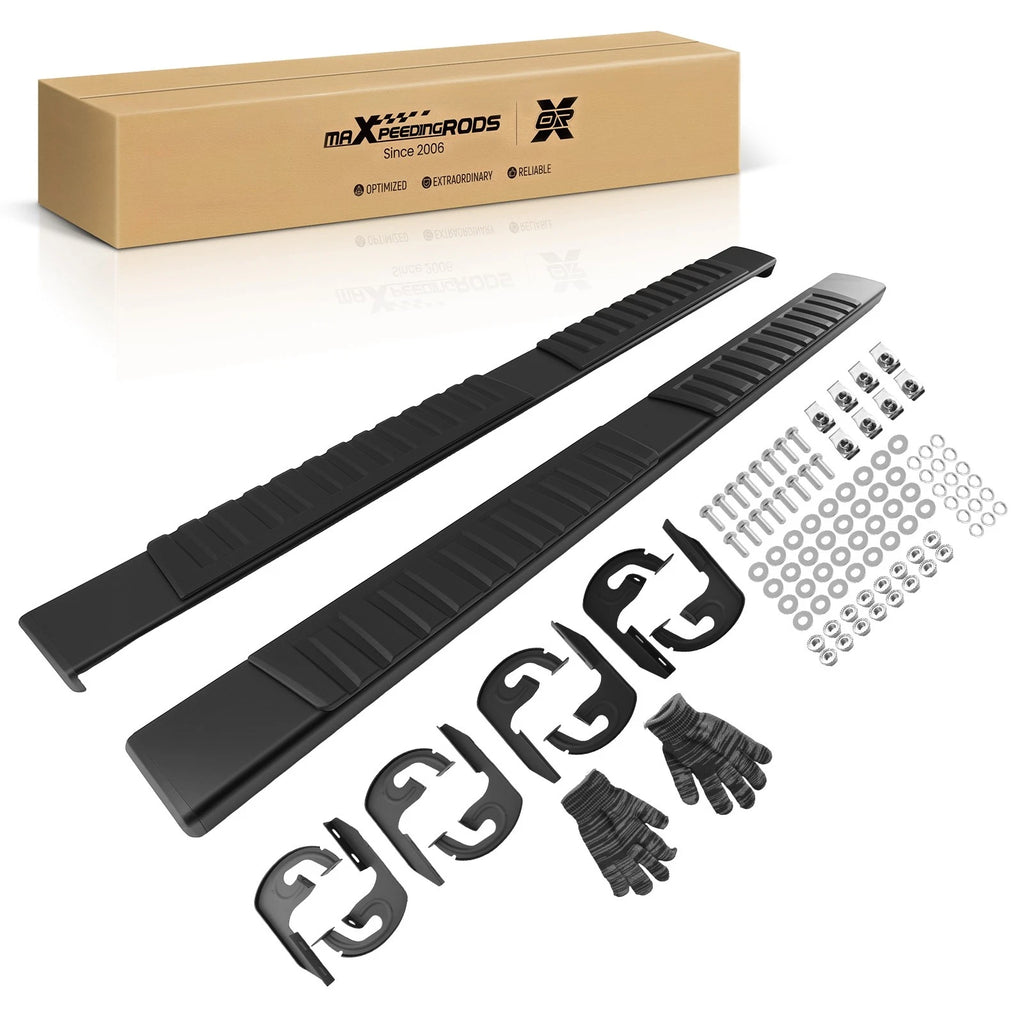 Anti-Slip Running Boards for Ford F-150 Super Crew (2004–2014) 6in