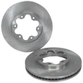 2 x Front Disc Brake Rotors for Toyota Hiace Van KDH TRH 200 Series (2005-2012)