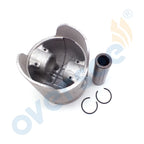 3Pcs Piston & Ring 6K5-11631 6K5-11601 STD for Yamaha Outboard 60HP (2T)