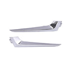 Chrome Fog Light Eyelid Cover Trim for 2016-2018 Chevrolet Malibu