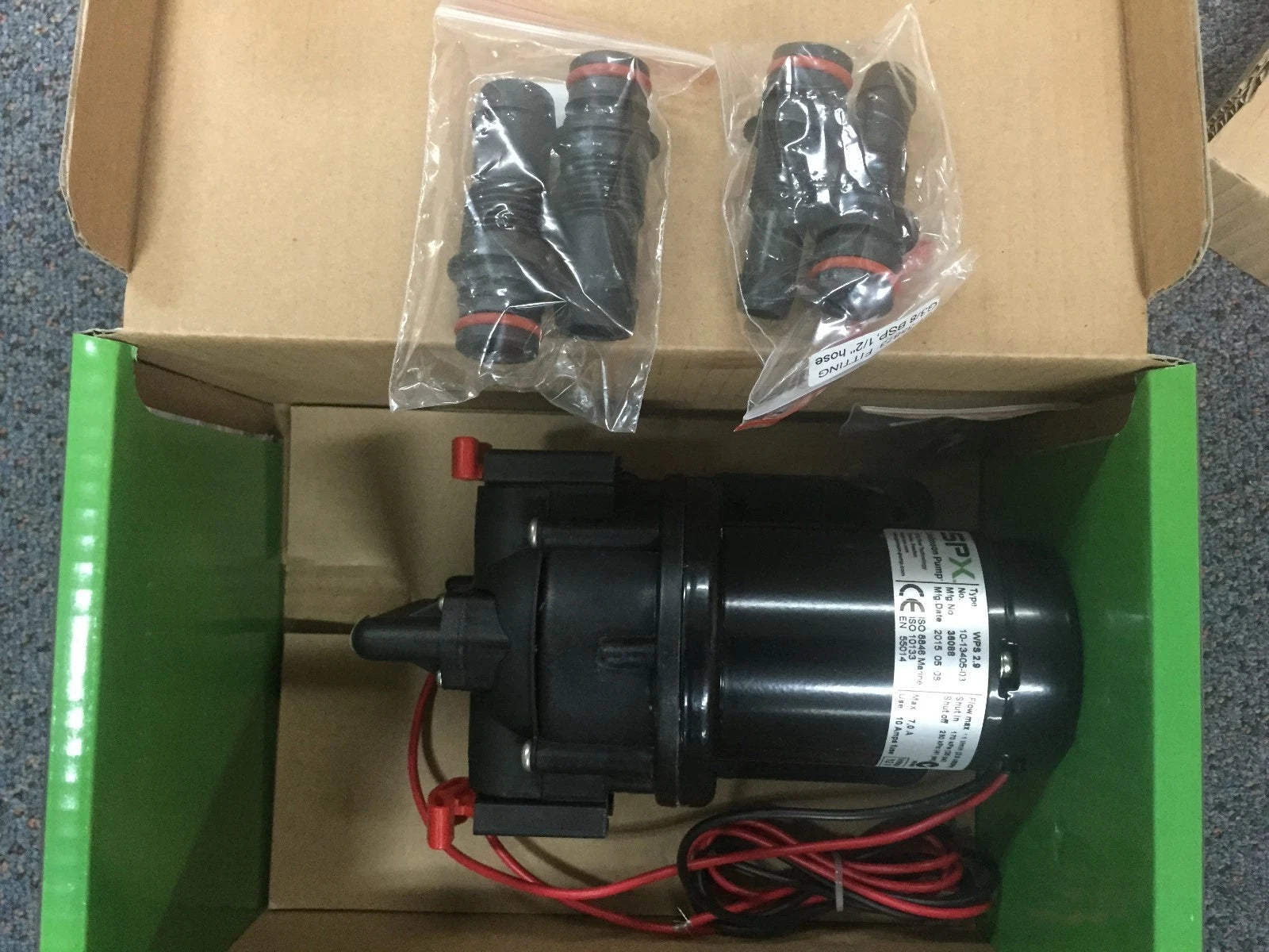 SPX Johnson Aqua Jet WPS Pump 2.9 GPM 12V for (10-13405-03)