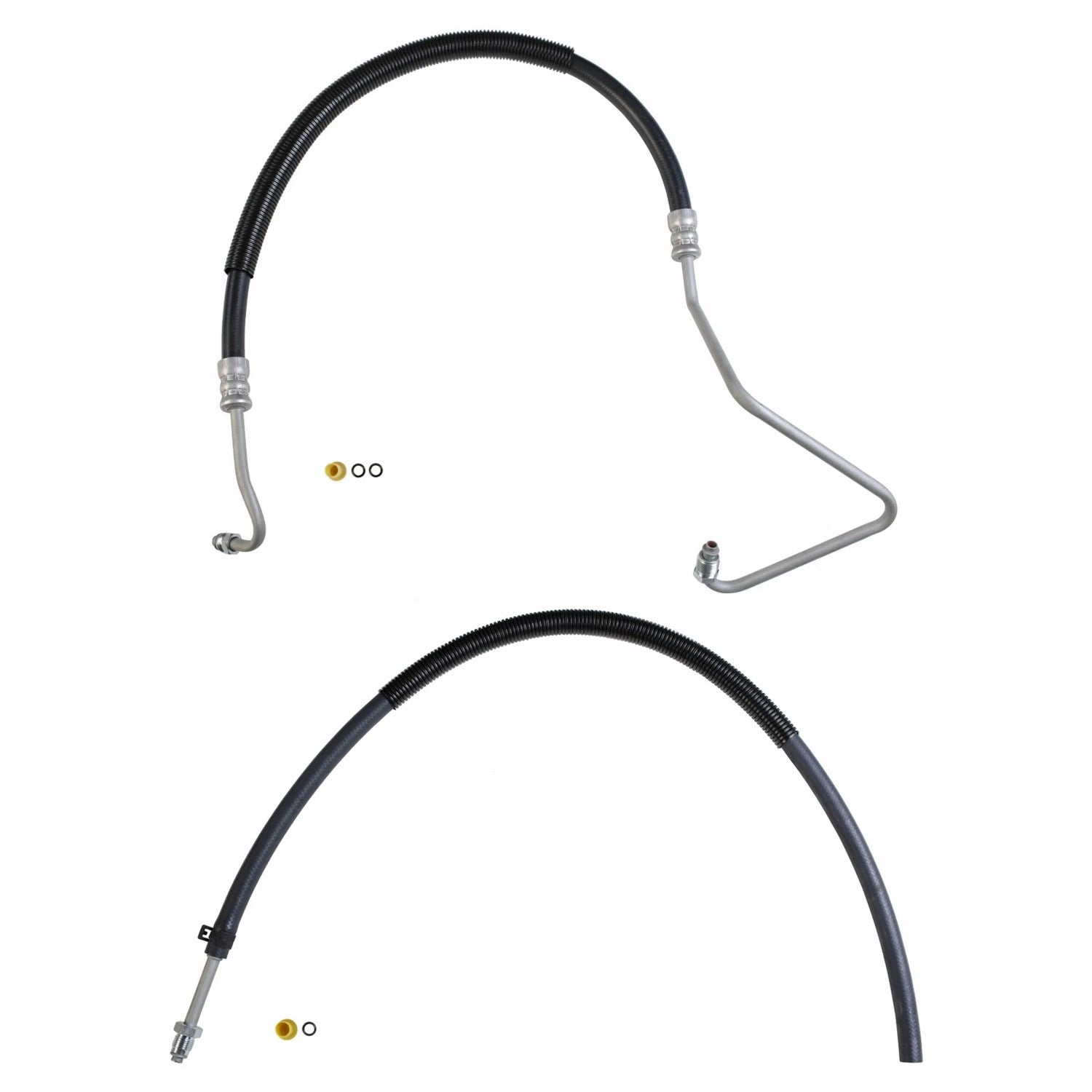 Sunsong Power Steering Pressure & Return Line Hose Kit for K10 K20 Suburban (1973–1991)