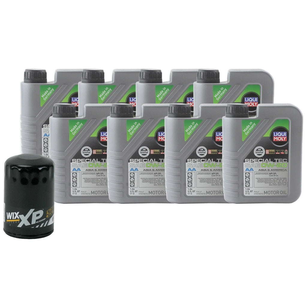 Liqui Moly Special Tec AA 0W-20 Engine Oil Change Kit for Sierra Tahoe (2007–2023)