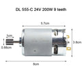2X 555 24V Motors for Children Electric Car Toy (DL 555-C)