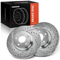 Front Side Drilled Brake Rotors for Subaru Legacy/Impreza (1991–2005)