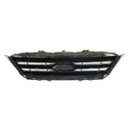 Chrome Grille Shell and Gray Insert for Ford Taurus (2010–2012)