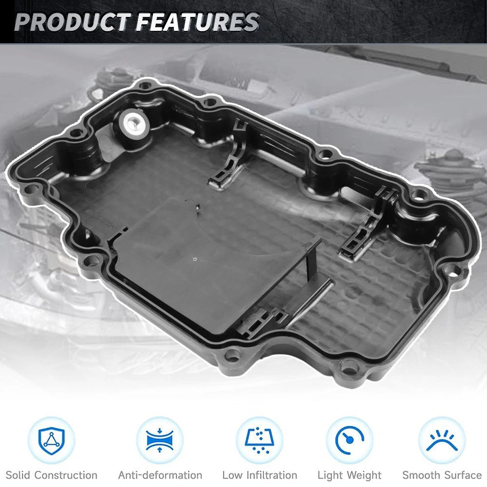 Engine Oil Pan w/ Gasket for Infiniti Q50 Q60 (2017–2022) 3.0L V6 RWD 111105CA2A