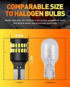 Set of 2 LED Reverse Back Up Bulbs for Make Model
