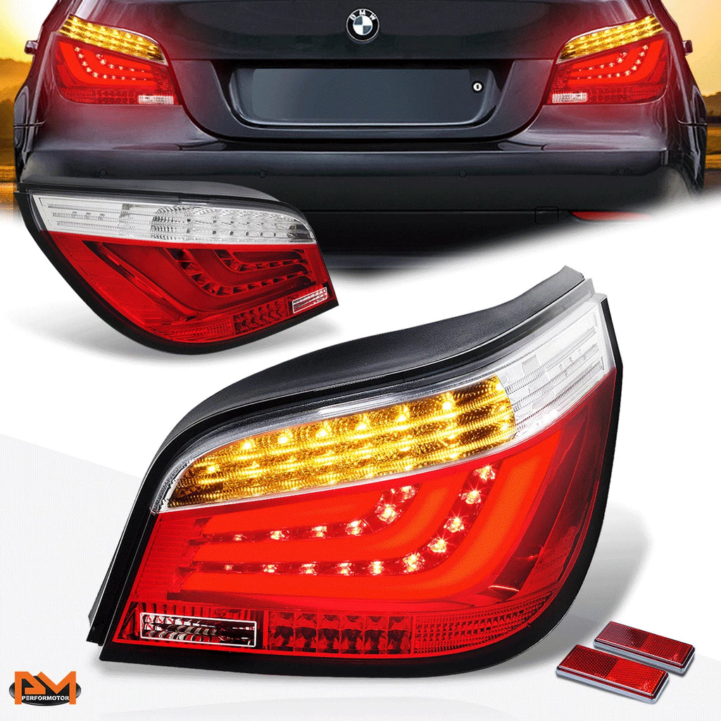 3D LED Streak Tail Light Brake/Stop Lamp for BMW 5-Series E60/M5 (2004–2007)