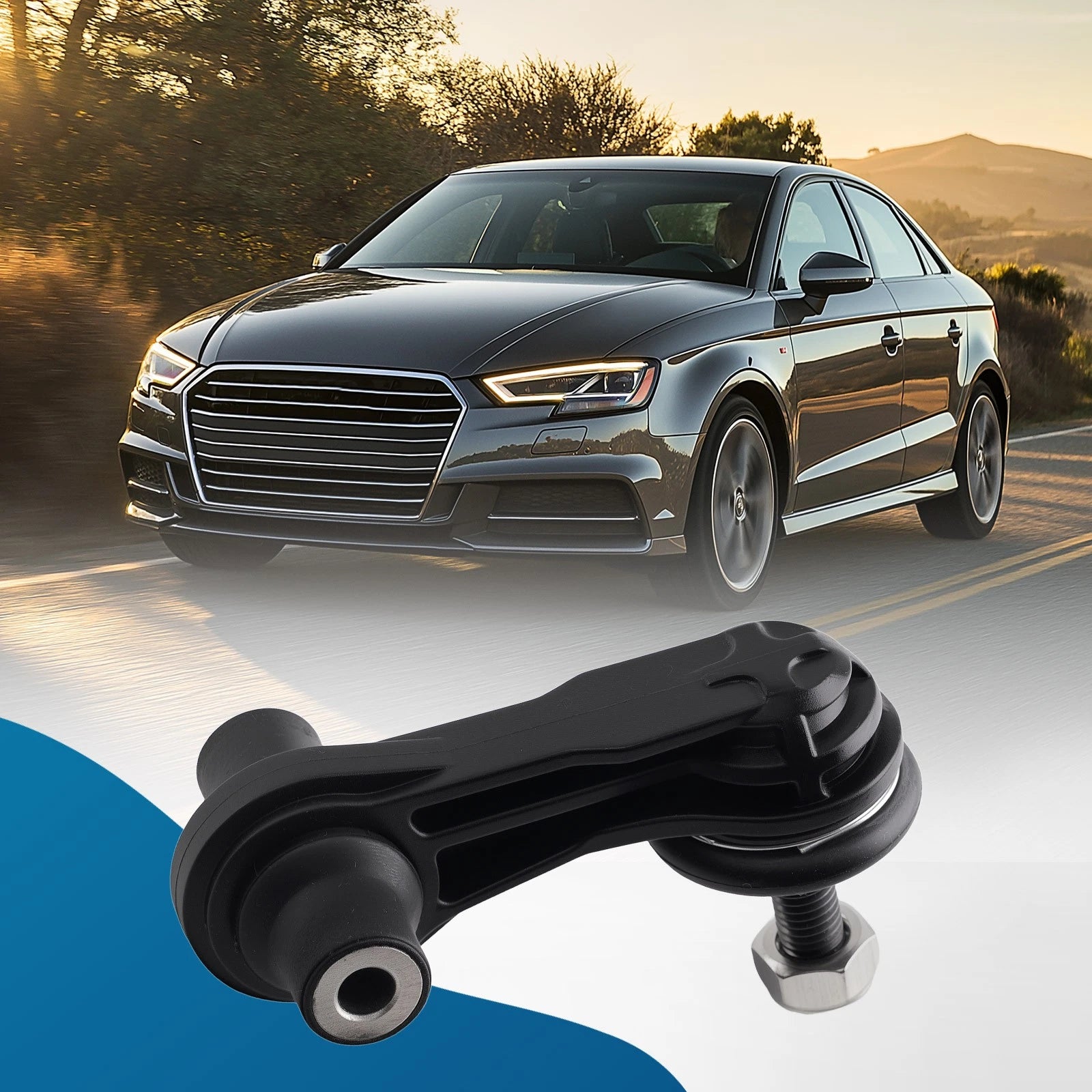 Set of 2 Rear Stabilizer Bar End Links for Audi A3 Quattro RS3 (2018–2019)
