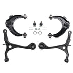 Front Upper Lower Control Arms w/Ball Joint for Acura TSX (2004–2008)