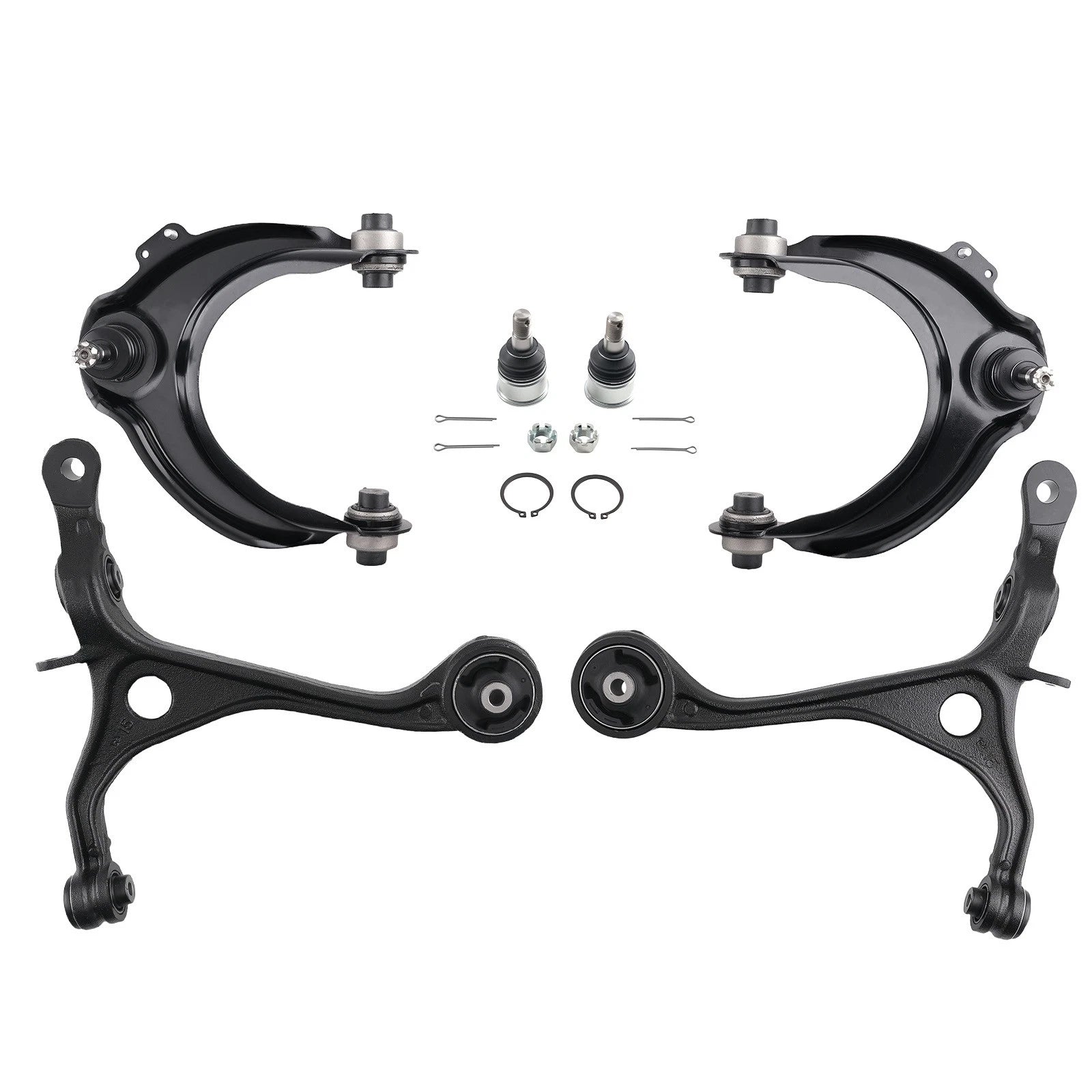 Front Upper Lower Control Arms w/Ball Joint for Acura TSX (2004–2008)