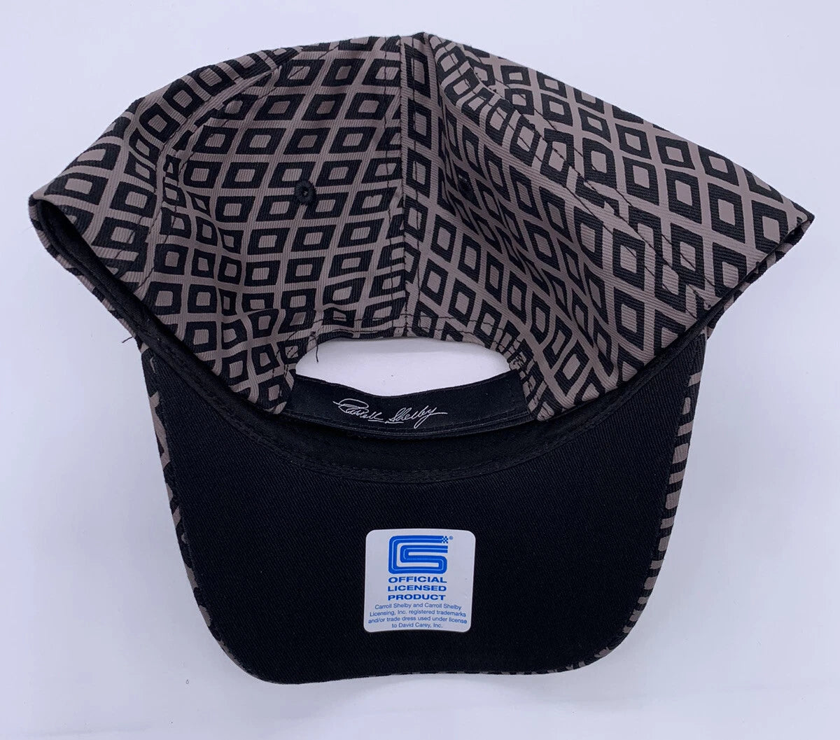 Licensed Shelby GT350 Hat Cap Diamond Design with Cobra Logo for Ford (1966–1966)