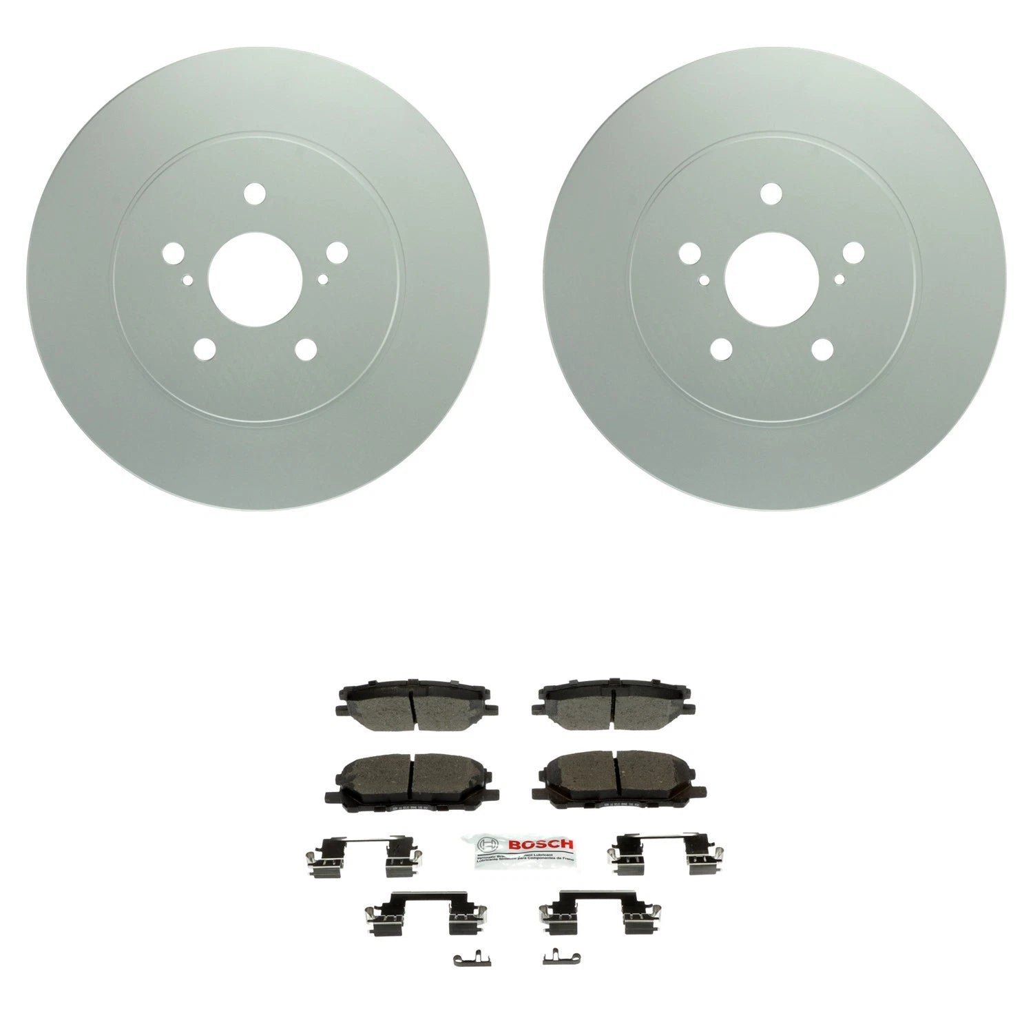 Bosch Quietcast Brake Pad & Rotor Kit for RX330 RX400h (2004–2006)
