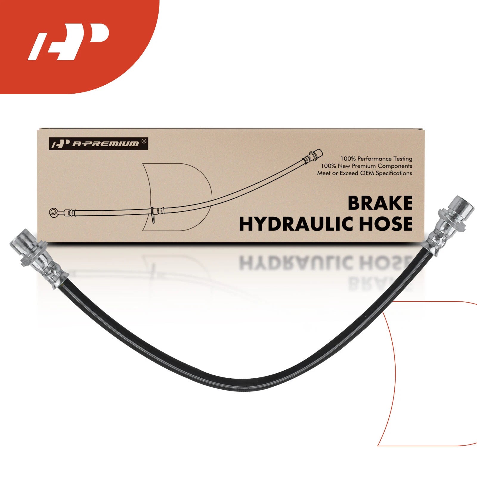 Front Brake Hydraulic Hose for Toyota Tacoma (2004-2004)