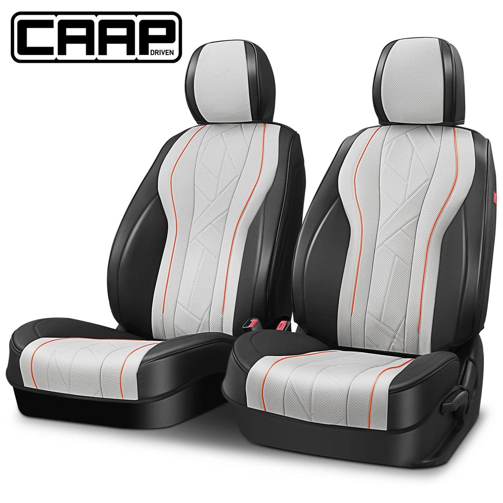 Set of 2 Front Row Seat Covers for Universal Touring Series (Grey)