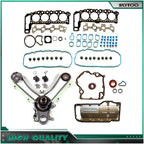Head Gasket Set, Timing Chain Set, Oil Pan Gasket for 2002 Dodge Ram 1500 4.7L VIN N