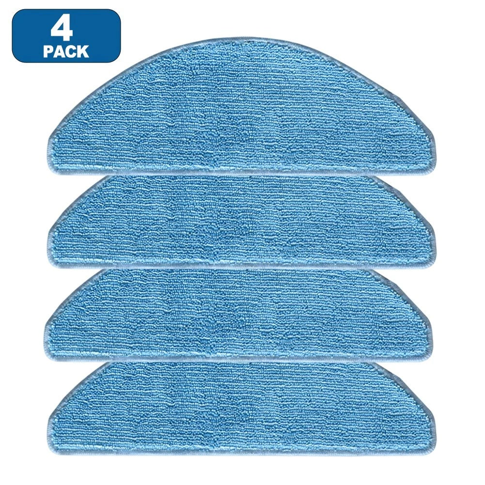 Mop Cloths for OKAMI R117 Robot Vacuum Cleaner (4 or 10 Pack)