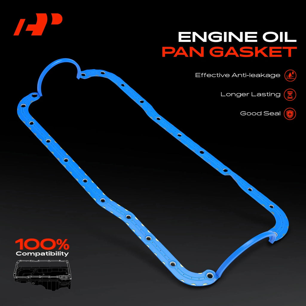 Engine Oil Pan Gasket for Ford F-150 F-250 (1988–1996)