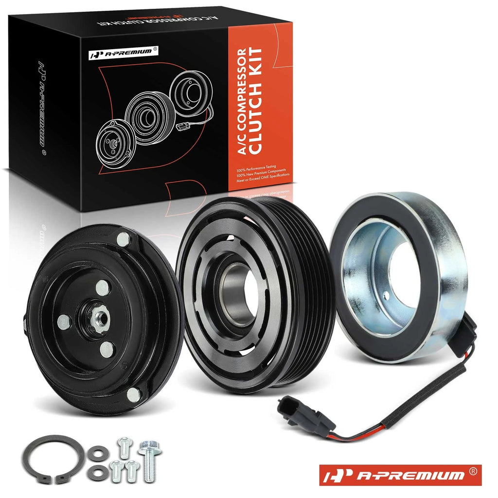 A/C Compressor Clutch Kit for Chevy City Express, Nissan NV200 (2015–2018)