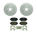 Set of 2 Bosch Front Vented Rotors & Ceramic Brake Pads for Lexus IS250 (2006–2013)