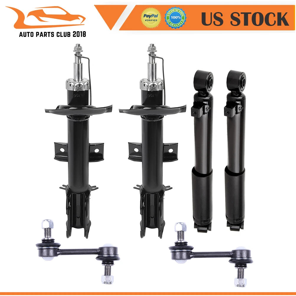 Front Struts, Rear Shocks, Sway Bars for Kia Sorento (2011–2013)