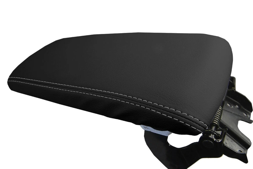 Console Lid Pull Over Cover Leather for Lexus ES350 (2013–2018) Gray Stitch