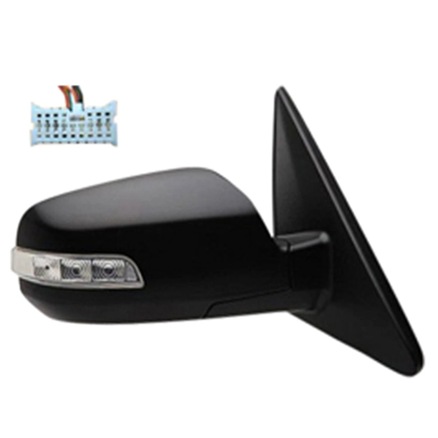 Passenger Side Power Door Mirror Replacement Heated with Turn Signal for Ford