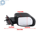 Passenger Right Side Mirror Matte Black for Ford Maverick (2022–2024) FO1321741