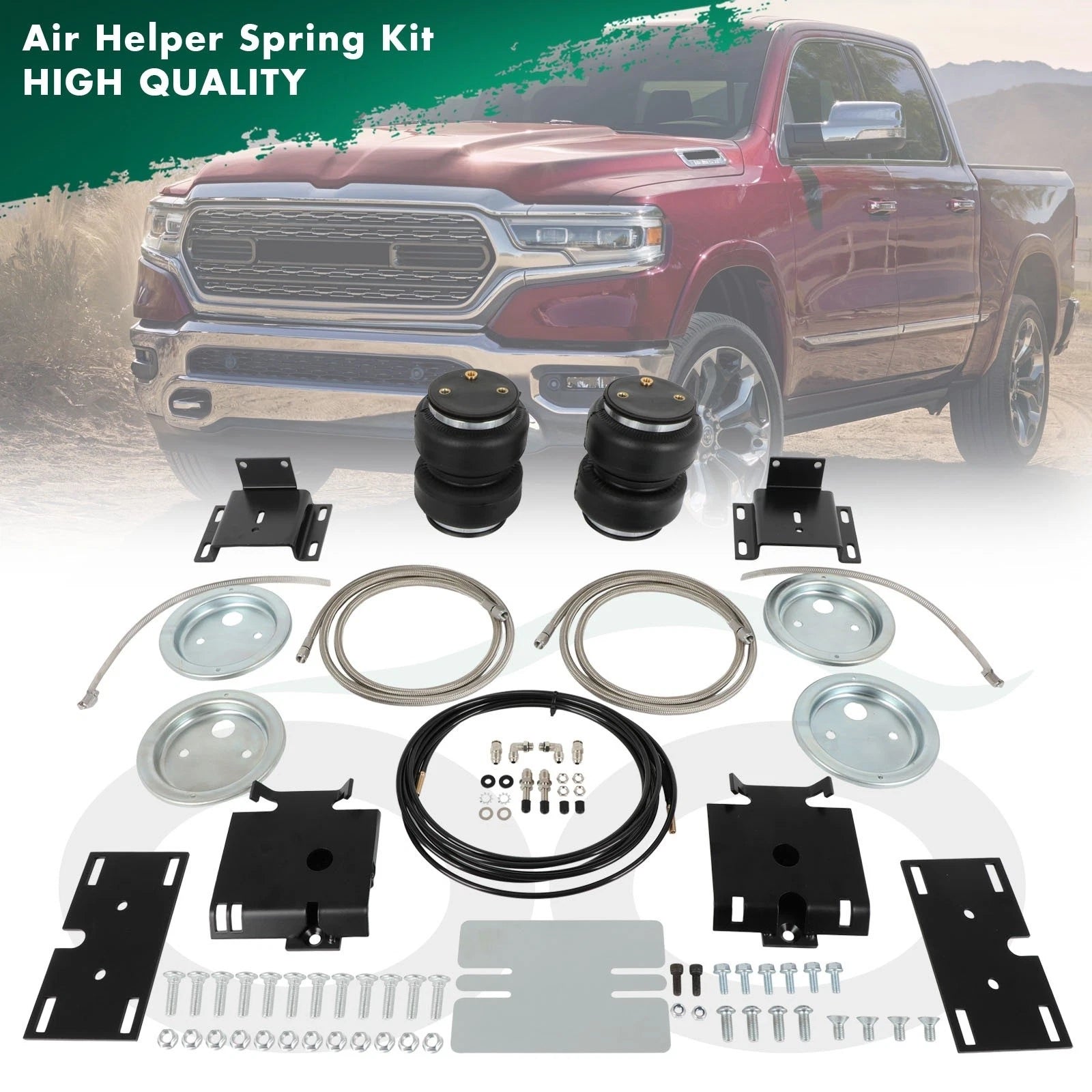 Rear Air Helper Spring Leveling Kit for Dodge Ram 1500 Classic (2009–2023)