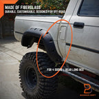 Fender Flares for Toyota Hilux Ute 88-96 (LN85, LN106, LN111) 4DR Long Bed