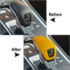 Center Console Gear Shift Knob Cover Trim for Porsche Cayenne (2018-2025)