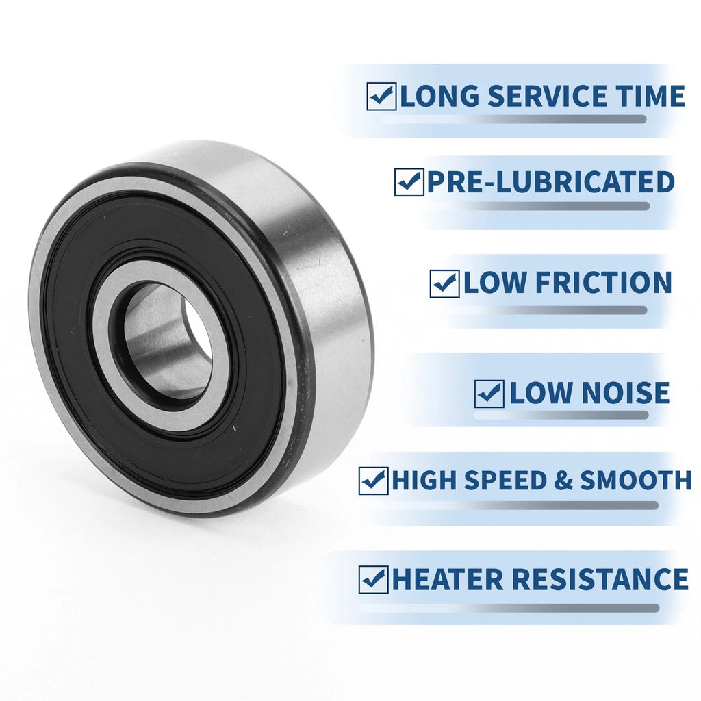 Deep Groove Ball Bearing 12x37x12mm for Scooter Skateboard (6301VV)