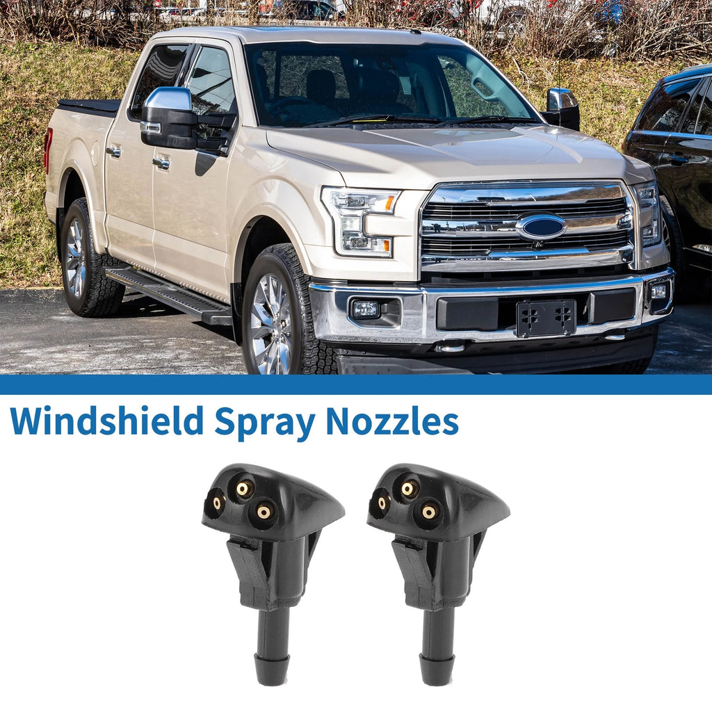 2Pcs Front Windshield Washer Nozzles No. 986303D000 for Kia Sorento (2003–2009)