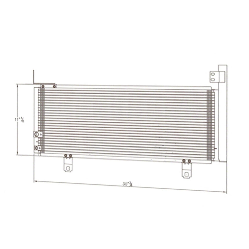 A/C Condenser Replacement for Toyota Camry Hybrid (2007–2011)