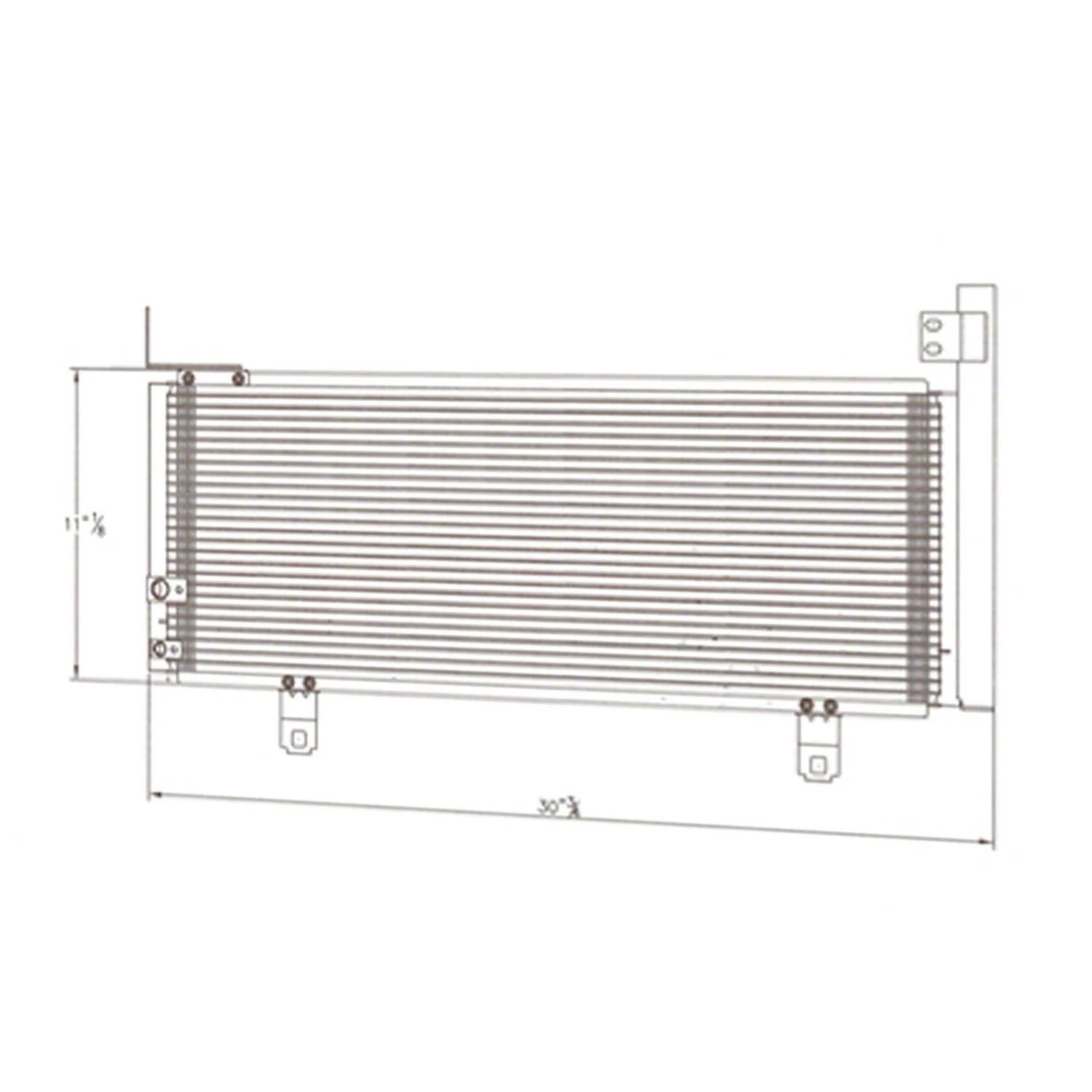A/C Condenser Replacement for Toyota Camry Hybrid (2007–2011)